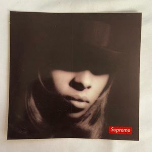 Supreme Mary J Blige Sticker